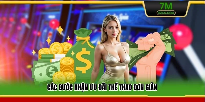 Các bước nhận ưu đãi thể thao đơn giản